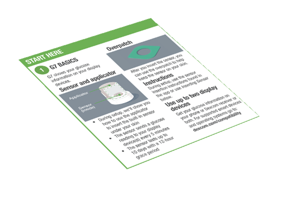 How to Prescribe G7 CGM System Provider